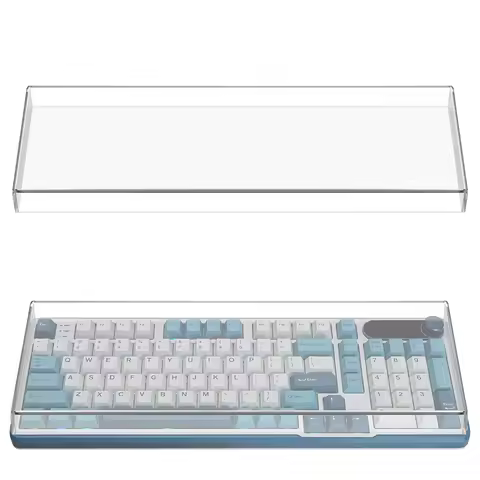 Geekria Keyboard Dust Cover, Clear Acrylic Keypads Cover for Computer Mechanical Keyboard, Compatibl