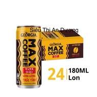 Carton of 24 Cans of Georgia Max Coffee 180ml/Can