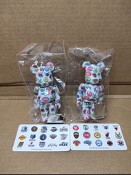 (全新)  BE@RBRICK 100% SERIES 42   Hero NBA 東岸西岸一套 Medicom Toy 🏀