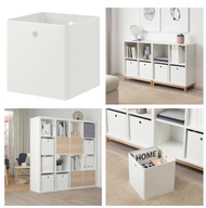 KUGGIS Storage box For Shelf / Organizer box for KALLAX / FLYSTA Storage Units white Size 30x30x30