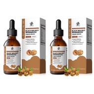 iMATCHME Black Walnut Wormwood Liquid Drops with Oregano Garlic & Clove for Gut Cleanse & Digestive