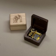 【客製化】原木音樂盒 實木材質 附精美包裝盒 設計