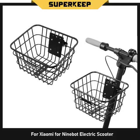 Universal Front Storage Basket for Xiaomi M365 Pro for Mi4 Mi5 For Ninebot G30 E3 G2 F3 ZT3 for Kuki