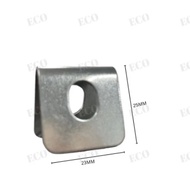 Galvanized U Clip Garden Fence Clip Brc Fencing Clip Pagar Fencing Bracket Fence Bracket Pagar