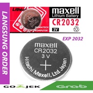 Cmos CR2032 Lithium Maxell 3V CR 2032 CR2032 Battery ORIGINAL