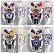 [FREE STICKER] DEMAK DVS 110 DVS110 PURPLE RED BLUE YELLOW COVER SET BODY CASE ORIGINAL