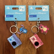 【現貨】🇭🇰香港迪士尼樂園 Disney 史迪仔 勞蘇 Stitch Lotso 鑰匙圈 聲光玩具✨️