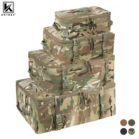 KRYDEX Tactical Travel Packing Organizer 70D Nylon Packing Cubes Waterproof Luggage Bags Outdoor Hik