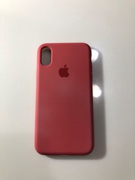 iPhone X / XS Apple原廠矽膠保護殼/背蓋