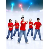I Want to Leave Langlang Mountain Clothes T-Shirt Company Can Class Dance I Believe Group Performanc
