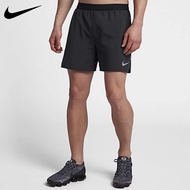 NikeDRI-FIT Men's Quick Dry Woven Shorts with Inner Lining Three-quarter Shorts Summer Breathable Comfortable Wicking Shorts Sports Running Fitness Black Shorts