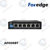 FOREDGE Switch AI106BT 6-Port 100Mbps BT PoE