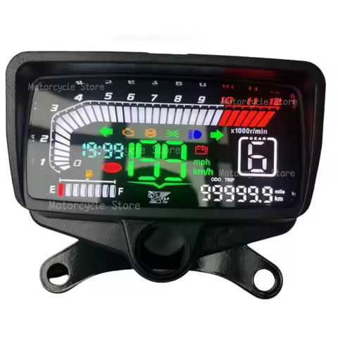 Digital Speedometer Tachometer Meter assembly For Honda CG125 CG 125 TMX125 Rusi Tc 125 Tc 150 Skygo