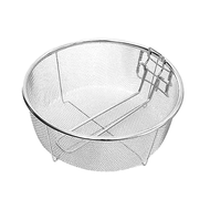(Roy) French Fries Basket Stainless Steel Fry Baskets With Handle Deep Fryer Strainer Blanching Bask