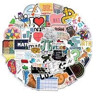 50Pcs/Set ❉ Funny Science & Math Art Series 01 Stickers ❉ Kids Rewards Waterproof DIY Fashion Decals