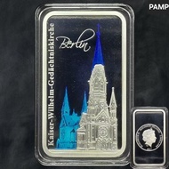[Very Rare & Collectible] PAMP 2017 $2 Kaiser Wilhelm Memorial Church Hologram 1oz