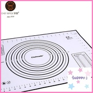 Chefmade แผ่นรองขนมซิลิโคน แผ่นรองนวด ขนาด 60x40 ซม S.Happy