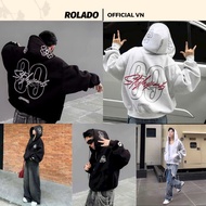 Jacket hoodie zip zipper cotton felt 69 Sty Speaks loose boxy form ROLADO autumn-winter model