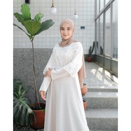 Youra POLKA + BROKEN WEDDING DRESS FOR MUSLIMAH WOMEN