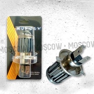 [ MOTORCYCLE DELSER ] MOTORCYCLE CAR MAIN LED LIGHTS H4 LASER D2 WHITE YELLOW AC DC VIXION NINJA R15