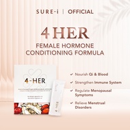 SURE-i | 4HER Suplemen Wanita Semula Jadi Natural Women Supplements Balance Female Hormones Improve 