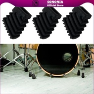 [SONONIA] 3Pcs Percussion Stand Drum Stand Feet Protective Pads Replacement Leg Protectors