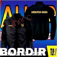 Jaket bordir angkatan udara Jaket angkatan udara Jaket bomber angkatan udara Jaket kerja angkatan ud