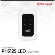 Mini Modem PH3125 LED 4G/5G 2100 MAH WiFi High Speed Modem for TELKOMSEL SIM card OPERATOR