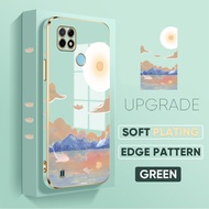 LOKAL Realme C21Y C25Y For Local Stock Lanyard Free Phone Case Hp Casing Softcase Kesing Cassing Sof