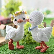 The cutest handmade wool Ducky Duo teddy bear Duo, cute baby duck