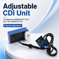 Motorcycle CDI Unit / Racing CDI – 9-Level Adjustable (Compatible with KYMCO / NITRO / COMEL / MZ MO