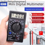 DT830D Pocket Type Digital Multimeter with Buzzer Multimeter Measuring Voltage Current Resistance St