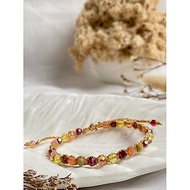 Zodiac Crystal Bracelet Aries Colors