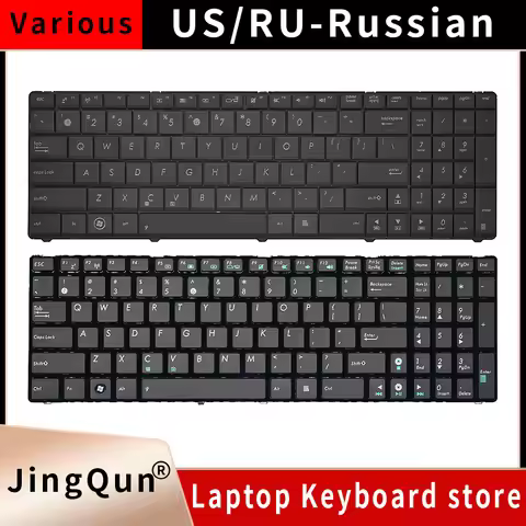 US/RU Keyboard for Asus 0KN0-E02RU06 04GNV32KRU00-6 0KN0-FN2RU03 0KN0-J71RU01 04GN0K1KRU00-1 AEKJ370