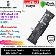 HP Laptop Battery RH03XL 45Wh for HP ProBook 430 440 450 G8 455 630 640 650 G8