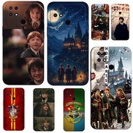 Case For Xiaomi POCO C40 6.71 inch Silicon Phone Back Cover black tpu case Magic Boy wizard