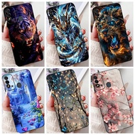 Casing For Itel Vision 2s Vision 2 Plus Phone Case Vision2 Bumper Flower Butterfly Dragon Animals Ma