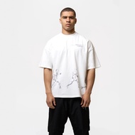 BOXRAW x Bivol Pendulum Rhythm Men's T-Shirt 100% Cotton Loose Street Boxing Training Sports Short S