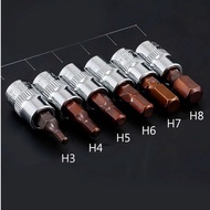 6pcs/Set Mata hexagonal Hex Bit Socket 1/4 inch Mata hexagonal Hex Bit Socket