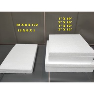 2 INCH | PETAK & BULAT GABUS POLIFOAM POLYSTRENE HANTARAN & KRAFT/ POLYFOAM FOR HANDICRAFTS
