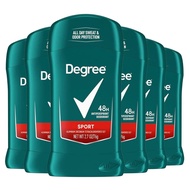 Degree Men Original Protection Antiperspirant Deodorant, Sport, 2.7 oz pack of 6 DS7Y