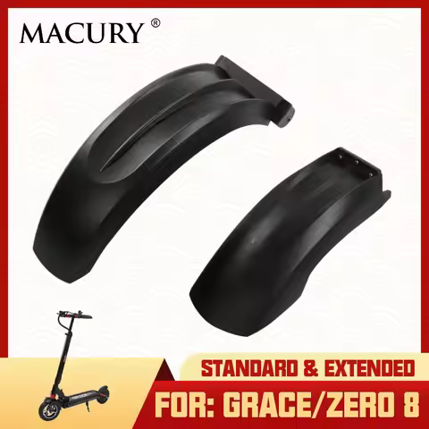 Standard & Extended Front & Rear Fender Mudguard for GRACE 8 ZERO 8 ZERO8 T8 Electric Scooter Wheel 
