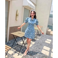 เดรสสั้น เดรสยีนส์ Love lady