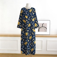 Kaftan Kejururawatan, Farhah, Saiz Bebas, Zip Halimunan Not See-Through Premium Korean Crepe Soft & 