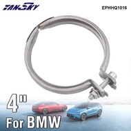 TANSKY Downpipe Exhaust Clamp 4 inch For BMW 3 Series 4 Series B38/B46/B48/N20/N26/N55 Turbo EPHHQ10
