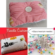 rectangle needle cushion pin cushions come with 20pcs head pin needle