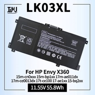 Lk03xl L09281-855 916814-855 battery for HP Envy x360 15m-cn0xxx 15m-bp1xx 17m-ae011dx 17m-ce0013dx 