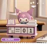 Kalender Meja Calendar Aesthetic Dekorasi Rumah Bentuk Figure Sanrio Kuromi Lucu Unik