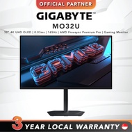 [FAST SHIP] GIGABYTE MO32U | 32” 4K UHD OLED | 0.03ms GTG | 165Hz | AMD Freesync Premium Pro | Gamin