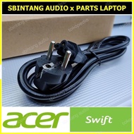 Kabel power adaptor charger laptop acer swift 3 lubang original